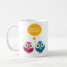 Voulez gazouiller tasse