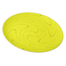 Voyage jaune assiette