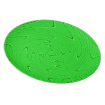 Voyage vert assiettes pour soirée