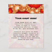 Vulkanischer Garten - Fraktalkunst Flyer