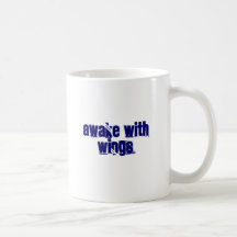 Wachen Sie mit FLÜGELN auf Teetasse