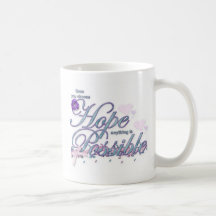 Wählen Sie Hoffnungs-rosa Bandbecher Kaffeetassen