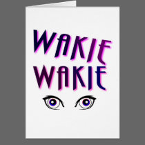 Wakie Wakie karten