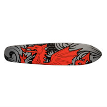 Waliser-Drache-Skateboard-Plattform Individuelles Deck