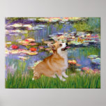 WaliserCorgi (Pembroke 7B) - Lilien 2 Poster