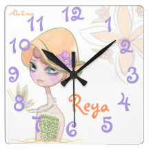 WALLCLOCK CARTOON