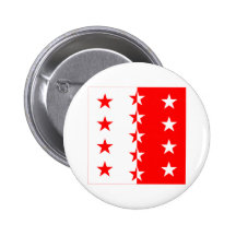 Wallis-Flagge Anstecknadelbutton