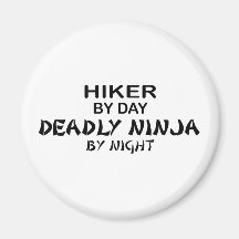 Wandern von tödlichem Ninja bis zum Nacht Kühlschrankmagnete