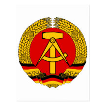 Wappen offizielles Wappenkunde-Symbol Ostdeutschla Postkarten