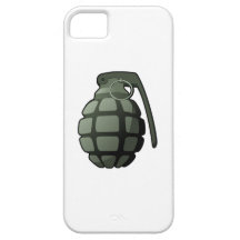 War Grenade iPhone 5 Cases