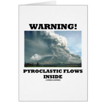 Warnung! Pyroclastic Fluss-Innere (Vulkan) Karte