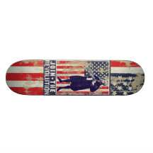 Washington-Revolutions-Skateboard Personalisierte Decks