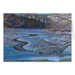 Wasser-Reflexionen in Inwood Park Karte