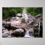 Wasserfall unter Neuschwanstein-Schloss, Deutschla Plakatdruck