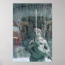Wasserfrau Posterdrucke