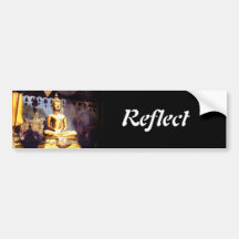 Wat Phrathat Doi Suthep Reflexionen Auto Sticker