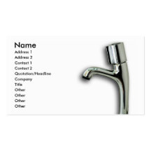 WaterTap Cartes De Visite Personnelles