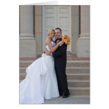 Wedding danken Ihnen zu merken Grußkarte