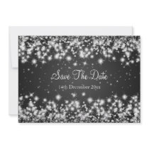 Wedding retten das Datums-Winter-Schein-Schwarze