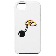 Wedding Rings bonds shackle iPhone 5 Cases