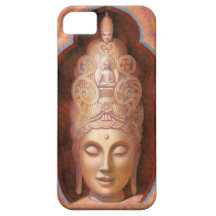 Weiblicher Buddha Kuan Yin iPhone 5 Fall iPhone 5 Hülle