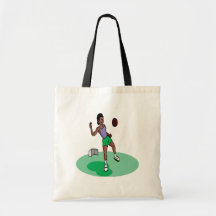 Weiblicher Fußball-Spieler Tasche