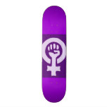 Weibliches Symbol-Skateboard Individuelle Skateboards