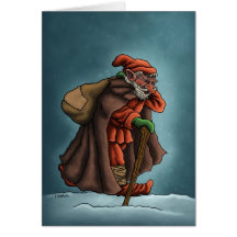 Weihnachtenmannfeiertags-Anmerkungskarte