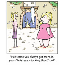 WeihnachtsCartoon-Strümpfe