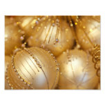 Weihnachtsglänzendes funkelnd Glittery Verzierungs Photographischer Druck