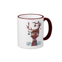 Weihnachtsjunge Kaffee Haferl