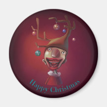 Weihnachtsjunge Magnete