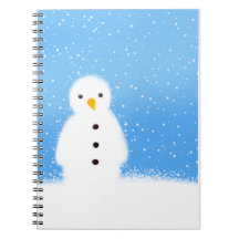 WeihnachtsSchneemannnotizbuch