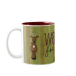 Weihnachtsthema-Sankt-Ren-Kaffeetasse