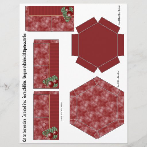 Weihnachtsverzierung Flyerbedruckung