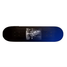 Weißer Tiger Skateboarddecks