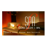 Wellness-Center und Massage-Geschäfts-Karten-Schab visitenkarten