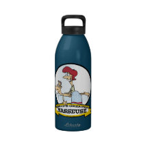 WELTBESTER MASSEUSE-FRAUEN-CARTOON WIEDERVERWENDBARE WASSERFLASCHE