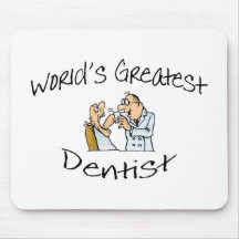 Weltbester Zahnarzt-offenes breites Mousepad