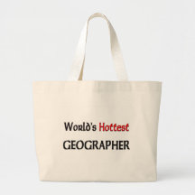 Weltheißester Geograph Leinentasche