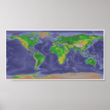 Weltkarte Plakate