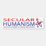 Weltlicher Humanismus USA BMP Autosticker
