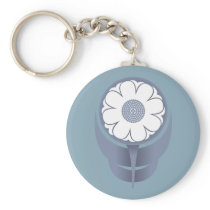 WENIG BLAUBEERE DER BLUMEN-KEYCHAIN schlüsselanhängern