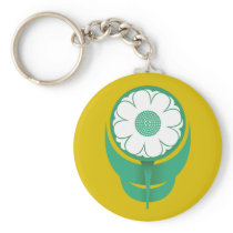 WENIG SENF DER BLUMEN-KEYCHAIN schlüsselanhängern