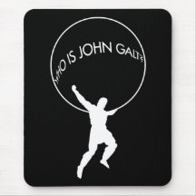 Wer ist John Galt? mousepad