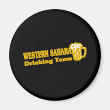 Westsahara, das Team trinkt Magnete