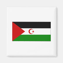 Westsahara-FLAGGE International Magnete