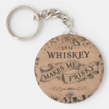 Whisky macht mich frisky schlüsselanhänger