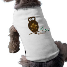 Whoo? Eule Hundeklamotten