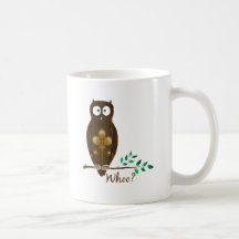 Whoo? Eule Kaffeehaferl